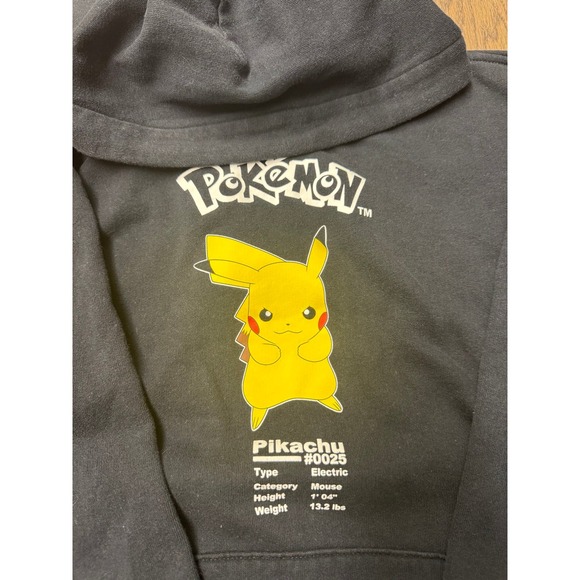 Abercrombie kids pokemon pikachu sweatshirt 13/14 - Picture 3 of 5